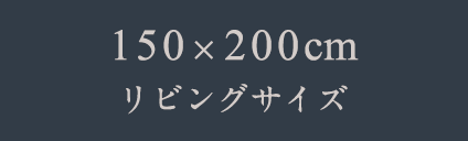 150x200㎝　リビングサイズ